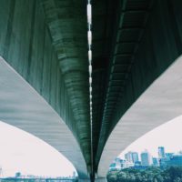 Concrete bridge