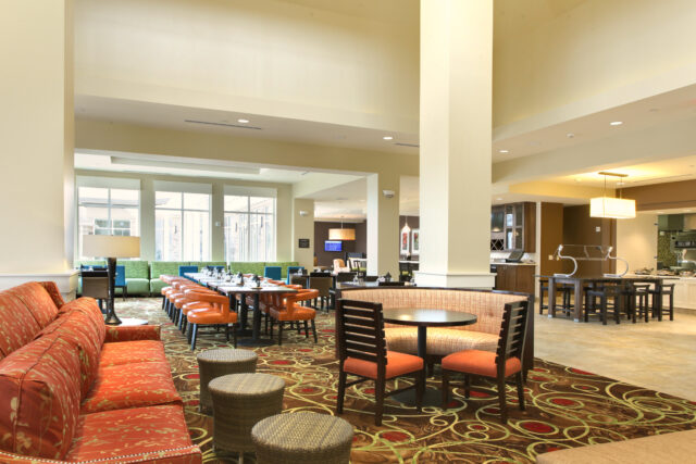 Hilton Garden Inn lobby area