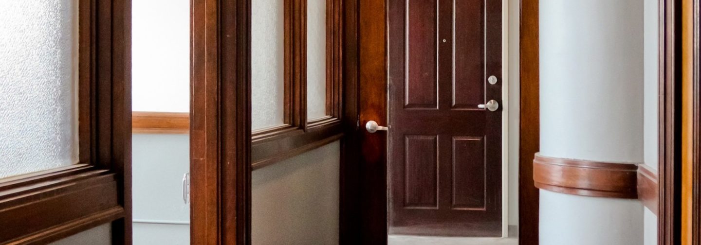 Pershing Lofts hallway view