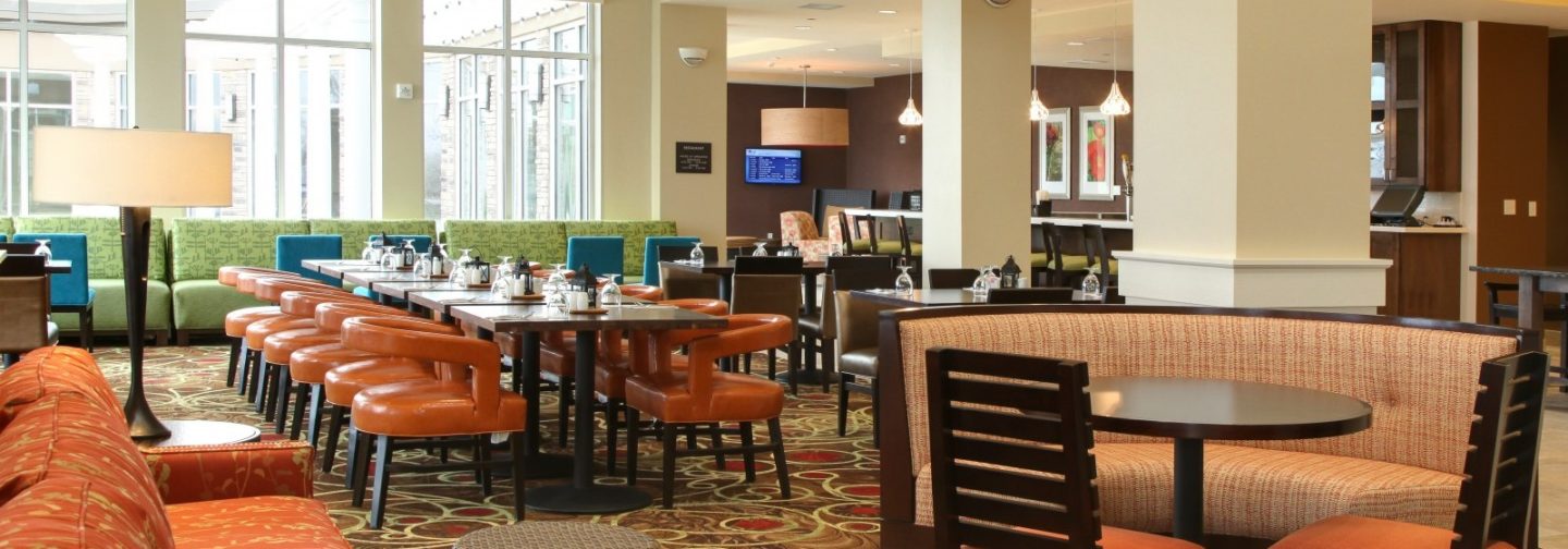 HIlton hotel dining room