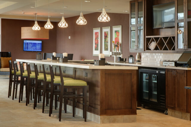 Hilton Garden In bar area
