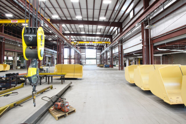 Inside the Bowe Machine renovated facility