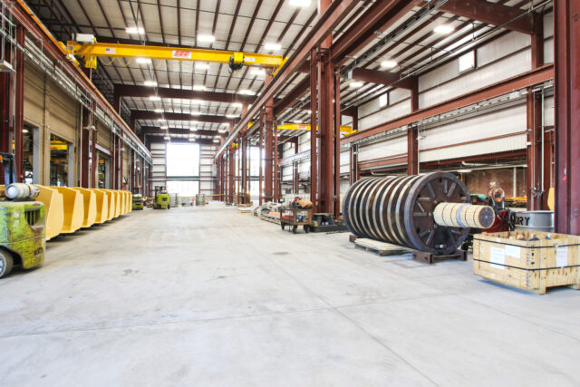 A look inside of the updated Bowe Machine renovations