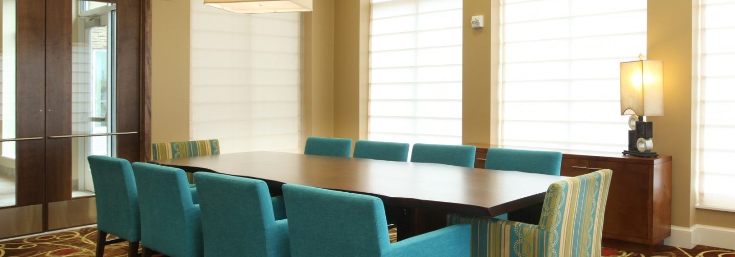 HIlton hotel conference table