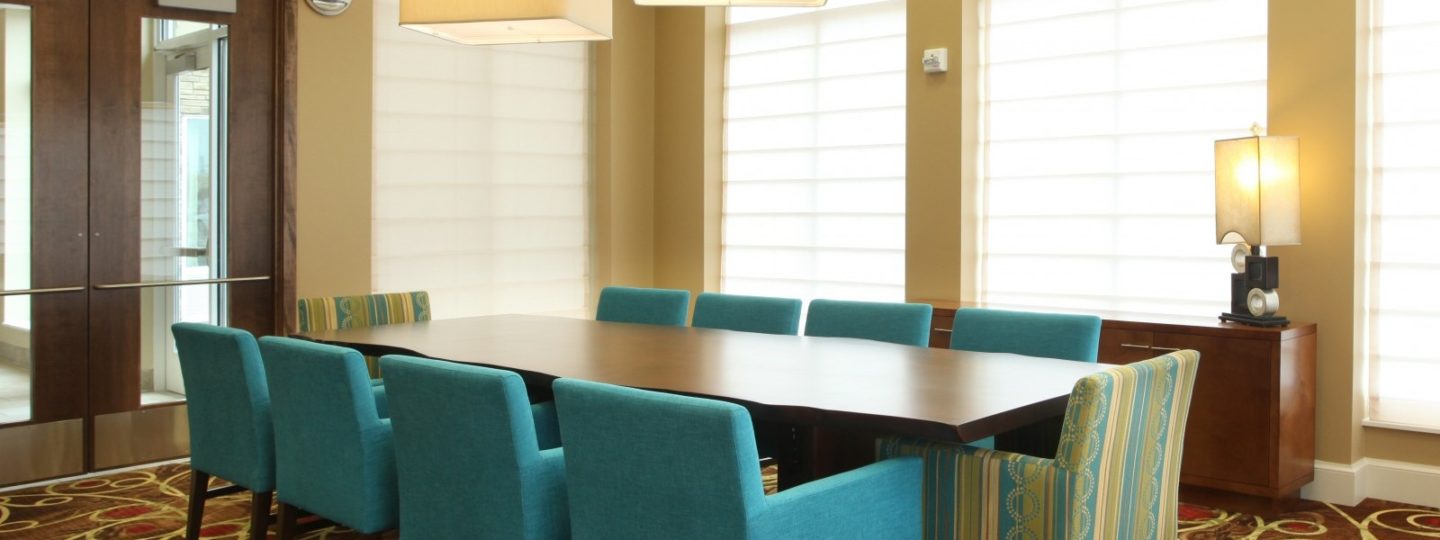 HIlton hotel conference table