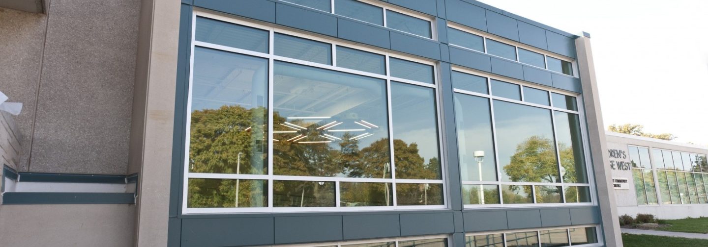 Children's Village exterior windows