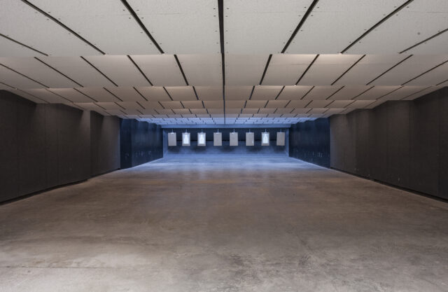Davenport police station firing range