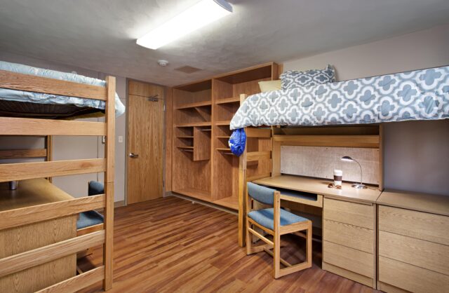 Westerlin dorm room at Augustana College