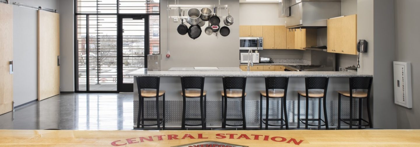 Davenport Fire Department kitchen