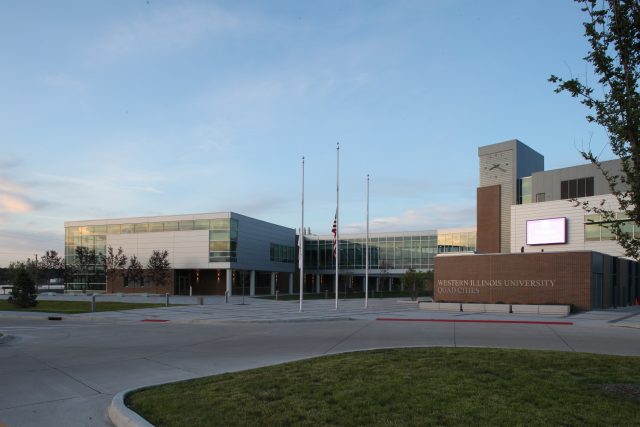 wide shot of WIU