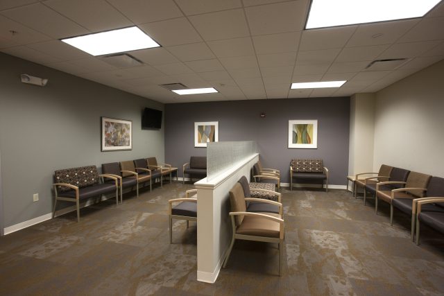 Trinity Medical Center OB/GYN waiting room