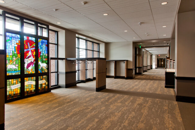 Our Savior Lutheran Church coat area