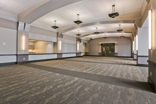 Inside of the Our Savior church