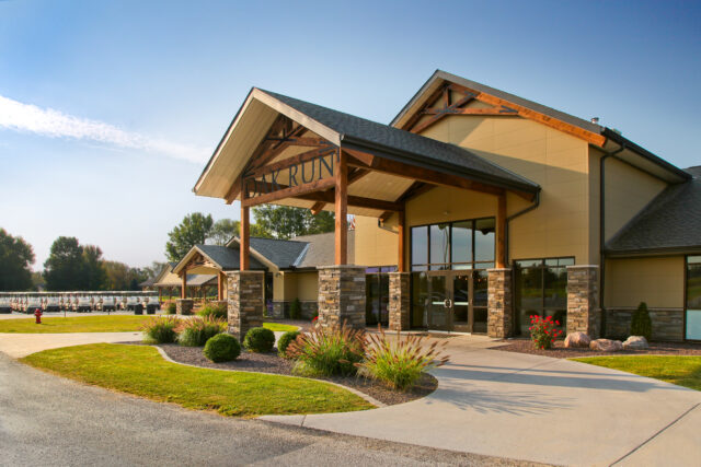 Oak Run Golf Course club house