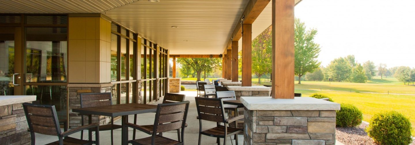 Oak Run Golf Course exterior patio