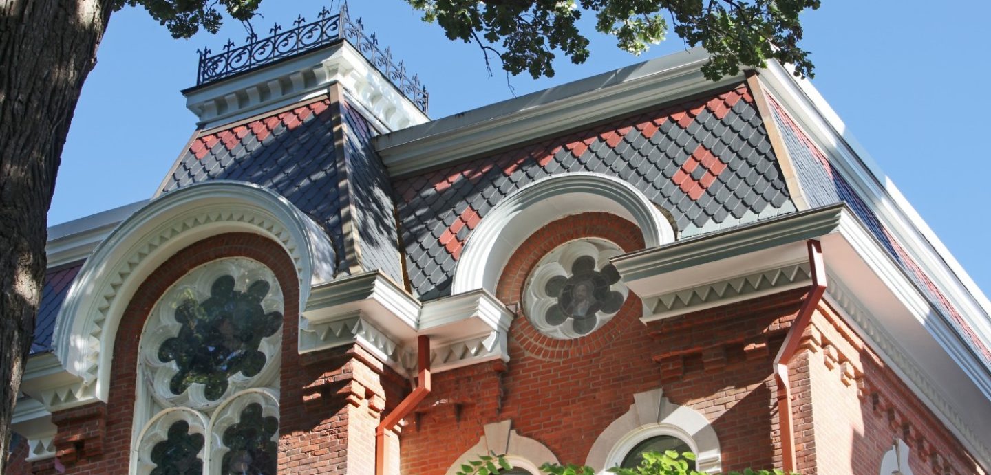 St. Ambrose University Ambrose Hall Exterior Bush Construction