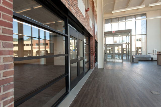 Inside the MetroLINK station
