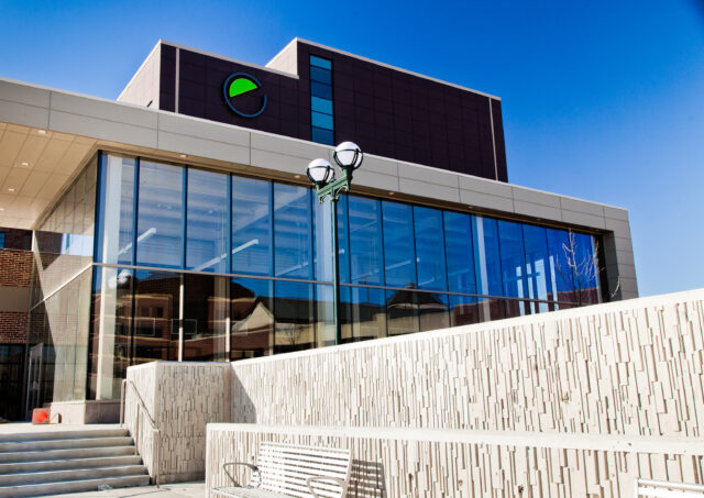 Exterior of the Multi-Modal station