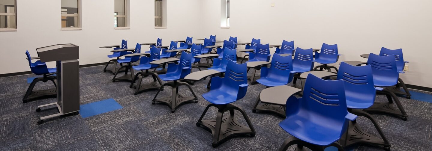 McMullen Hall includes new classrooms for the College of Business