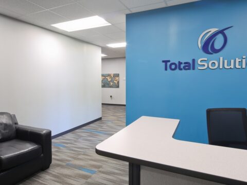 Total Solutions Office Renovation_Entrance